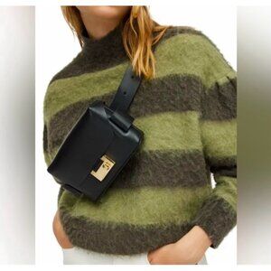 NWT All Saints Frankie Crossbody Convertible Bag